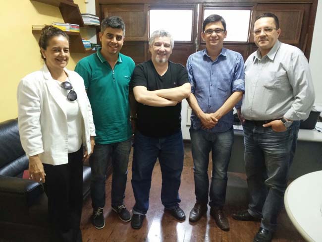 Rosa Penzza Tarciso Soares Marcel Leal Ronaldo Abude e Luciano Veiga