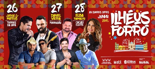 Cartaz Forro Ilheus