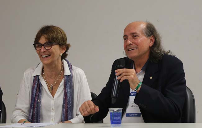 Presidente SBPC Helena Nader Reitor UFSb Naomar Almeida Filho